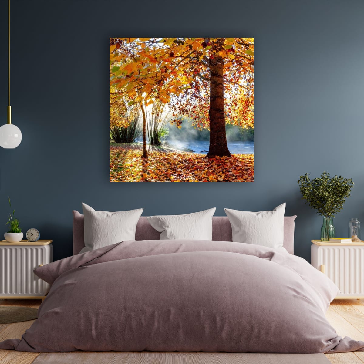 Bright Autumn Colours Square