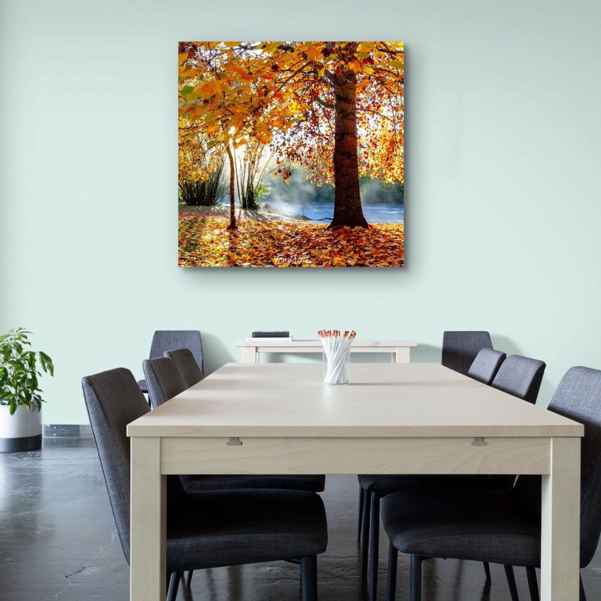 Bright Autumn Colours Square