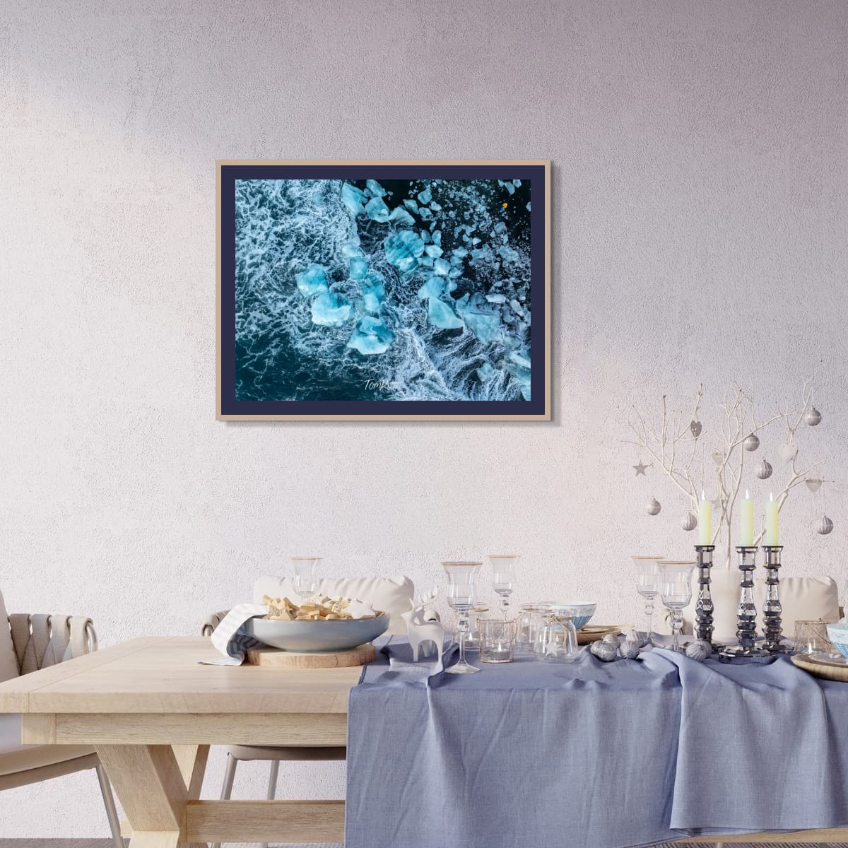 Black Sand and Blue Ice, Iceland