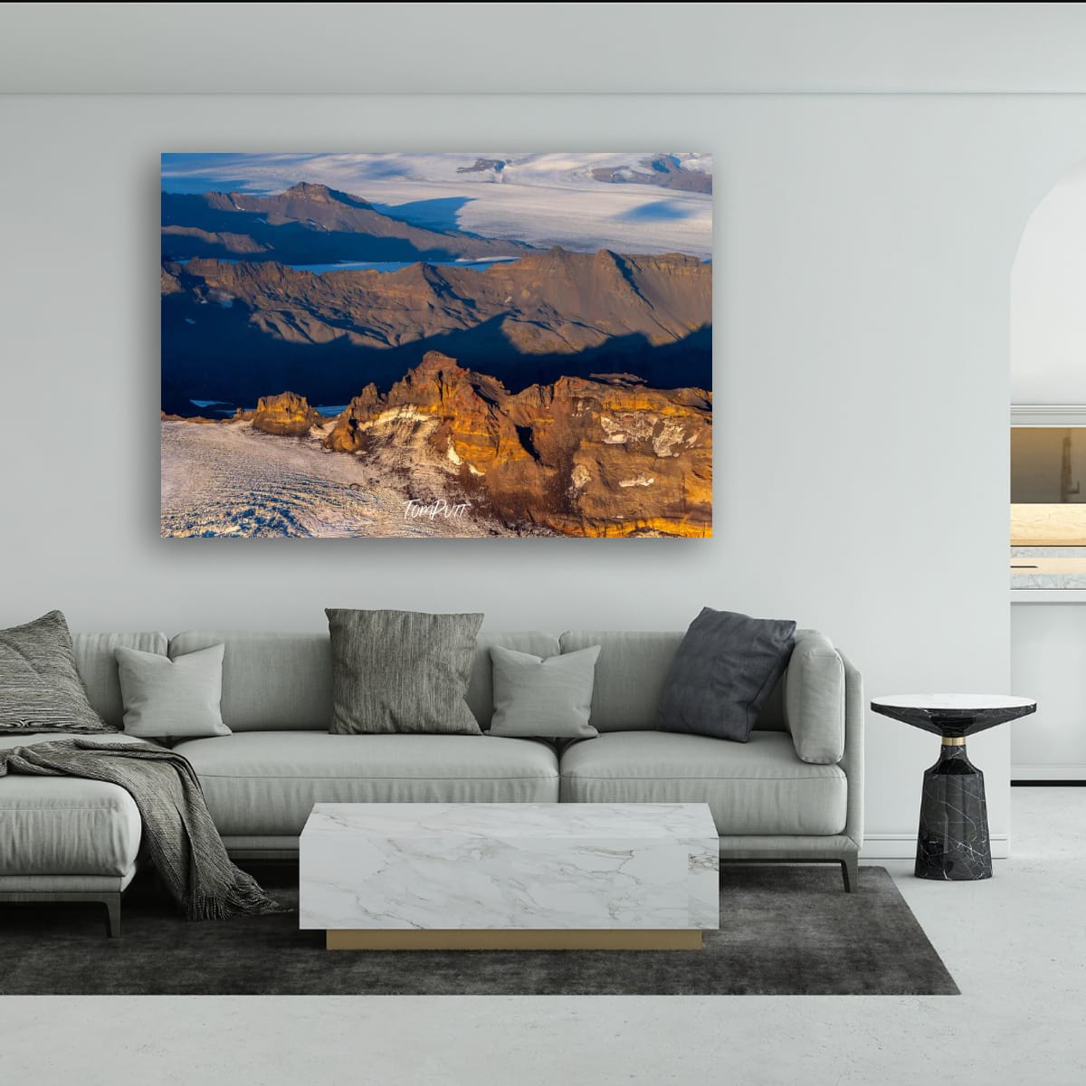 Mountain Shadows, Iceland