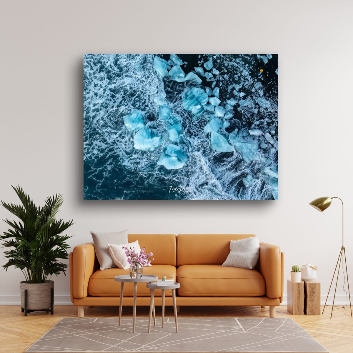 Black Sand and Blue Ice, Iceland