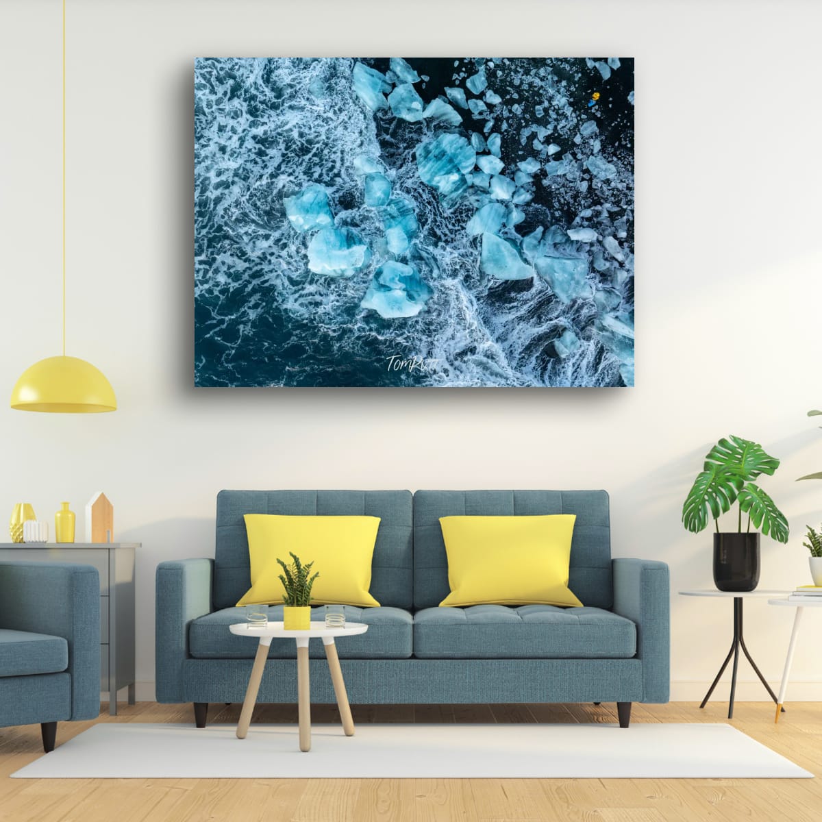 Black Sand and Blue Ice, Iceland