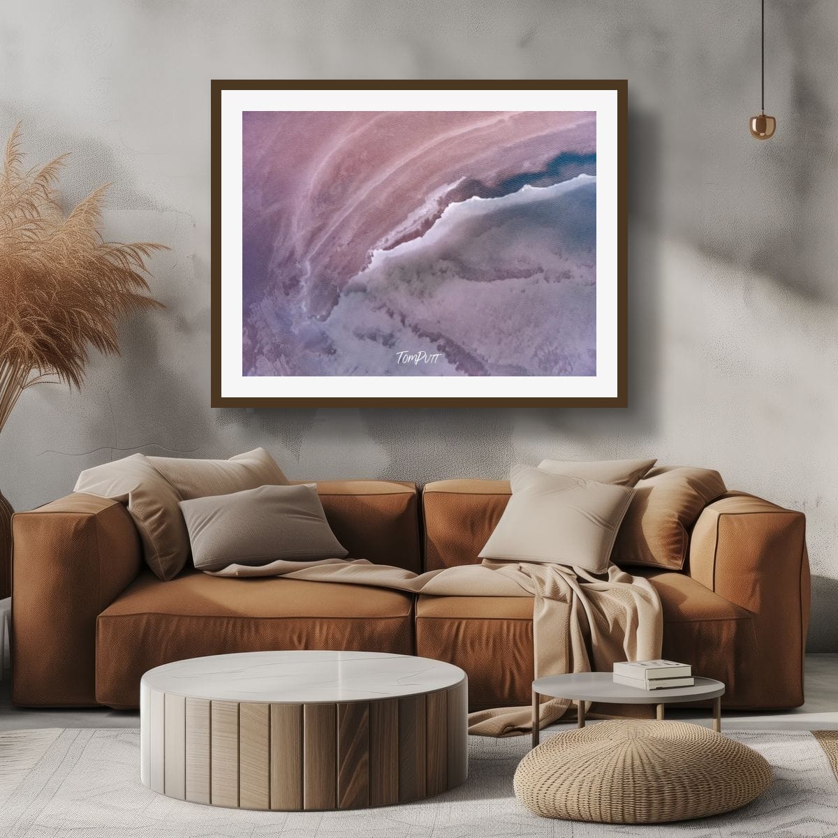 Abstract Aerial: Lake Eyre