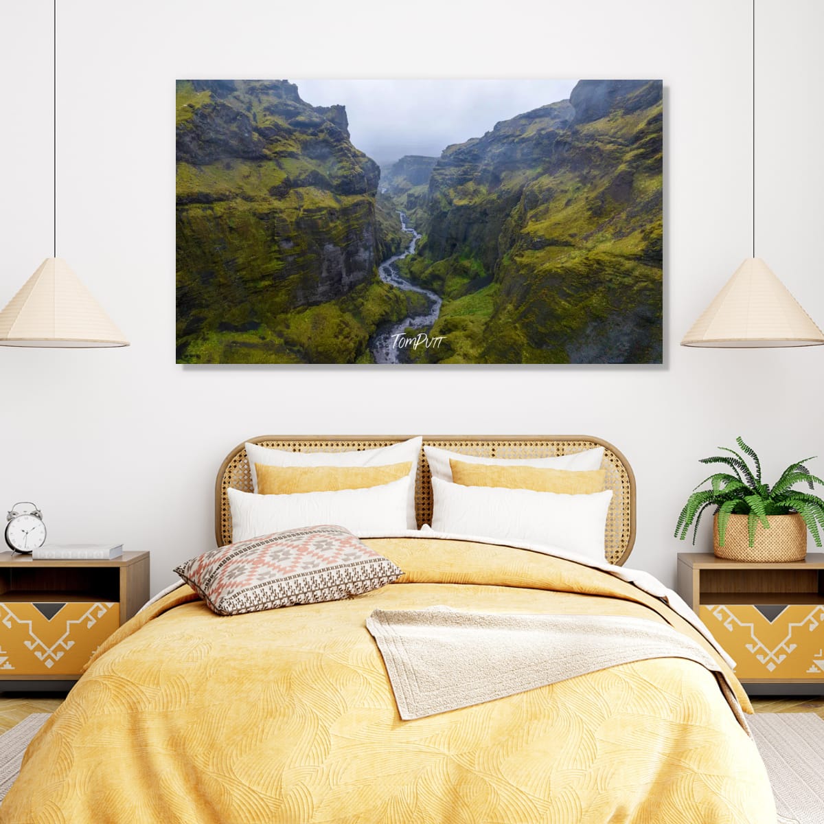 Mulagljufur Canyon Mist, Iceland