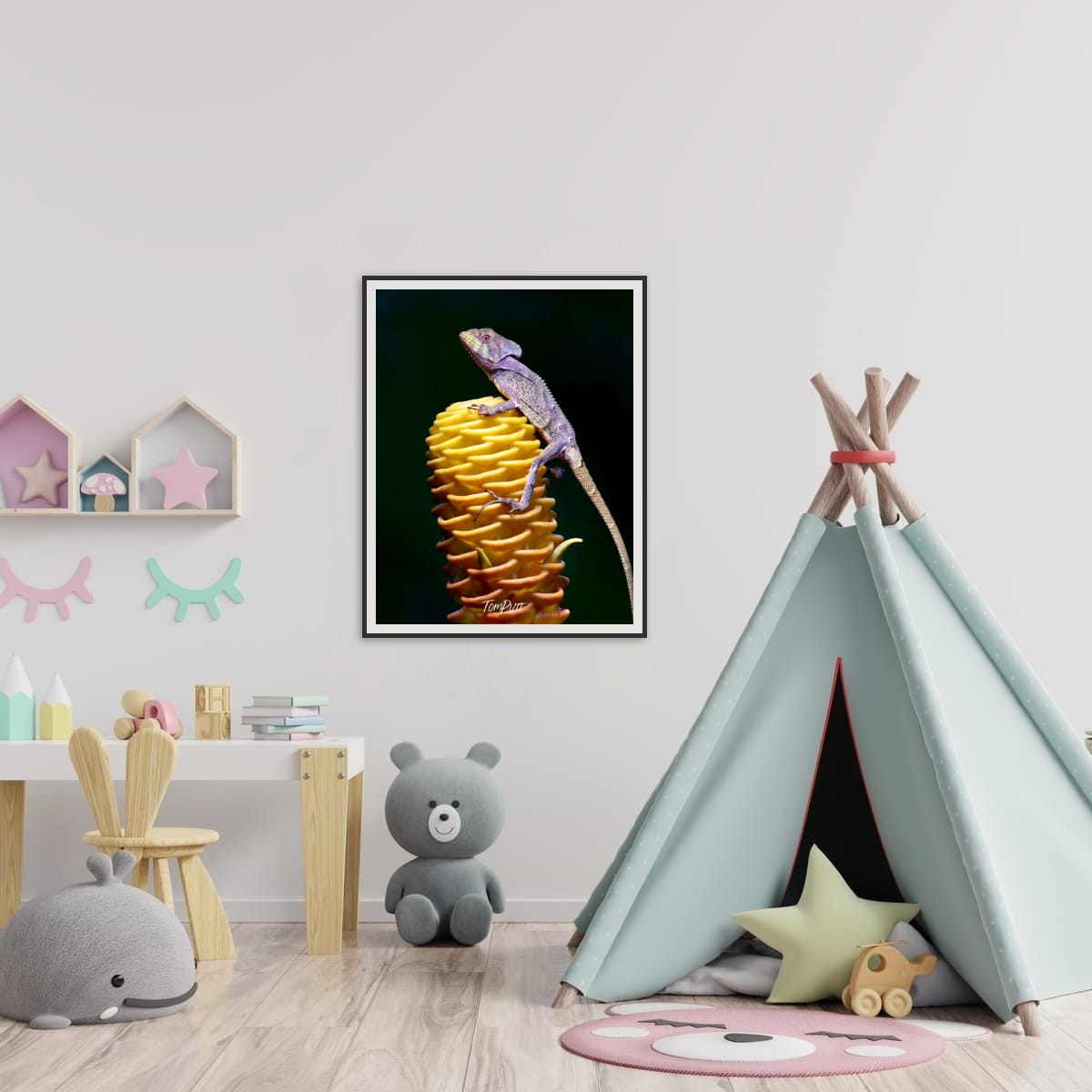 Helmeted Lizard, Costa Rica