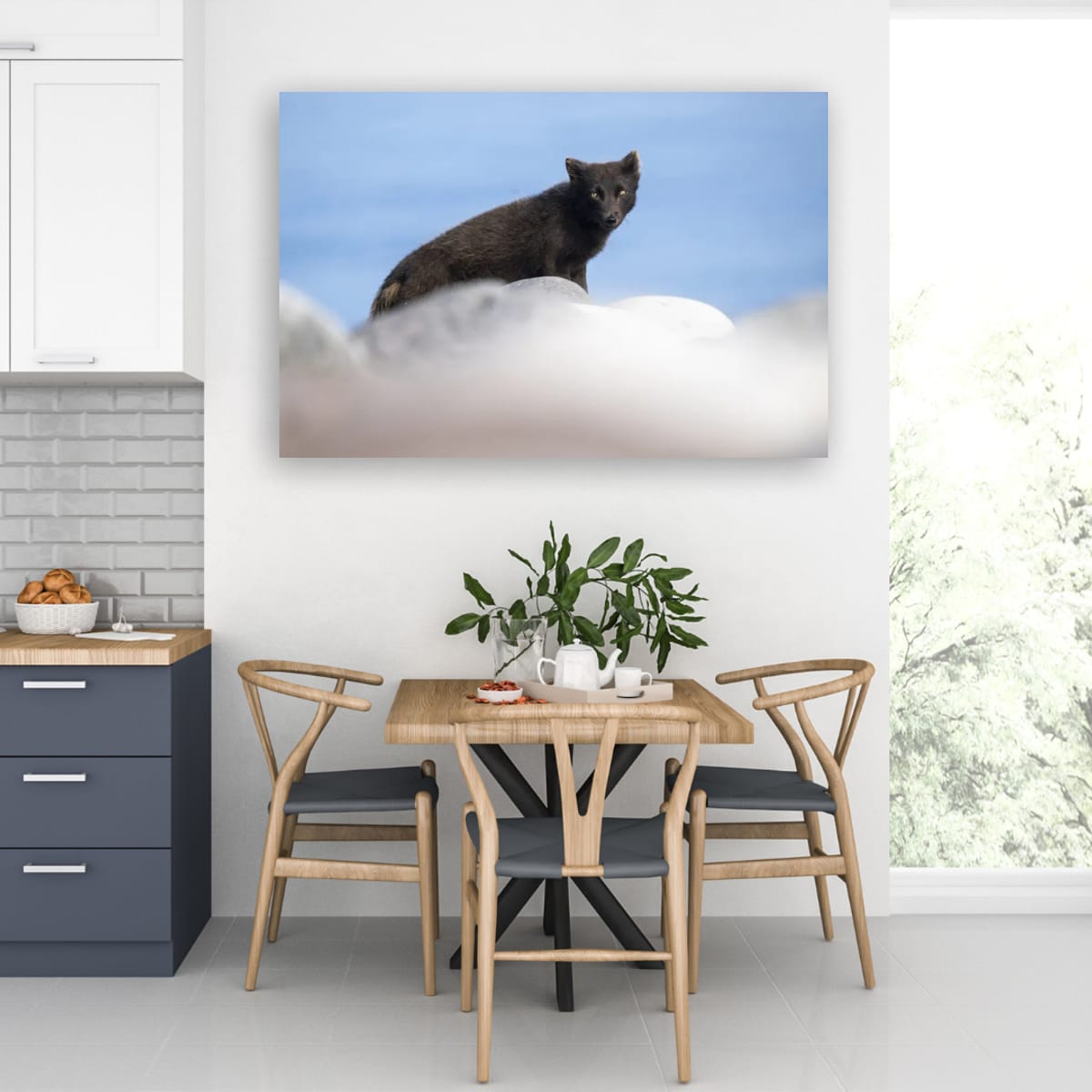 Snow Ridge Sentinel: Arctic Fox