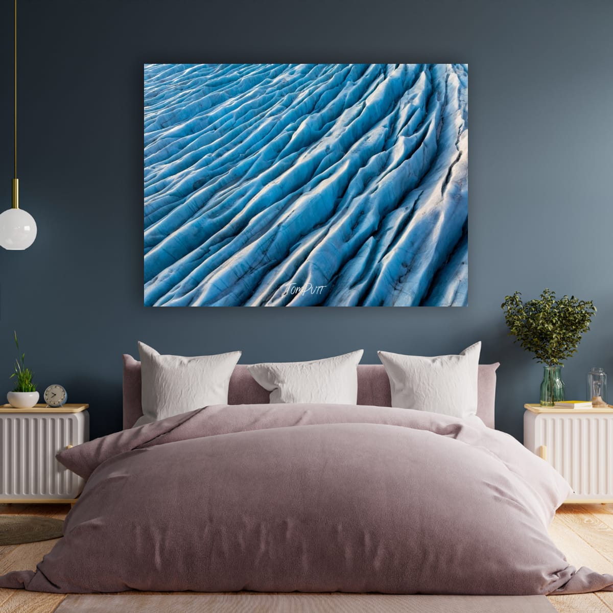 Ice Ridges, Iceland