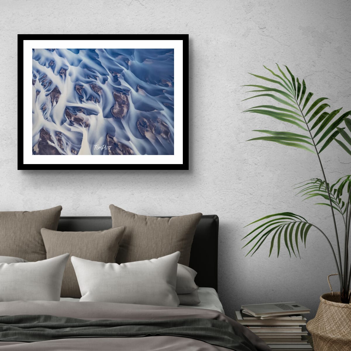 Glacial Brushstrokes, Iceland