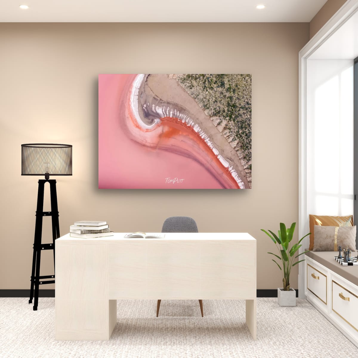 Gentle Curve in Pink