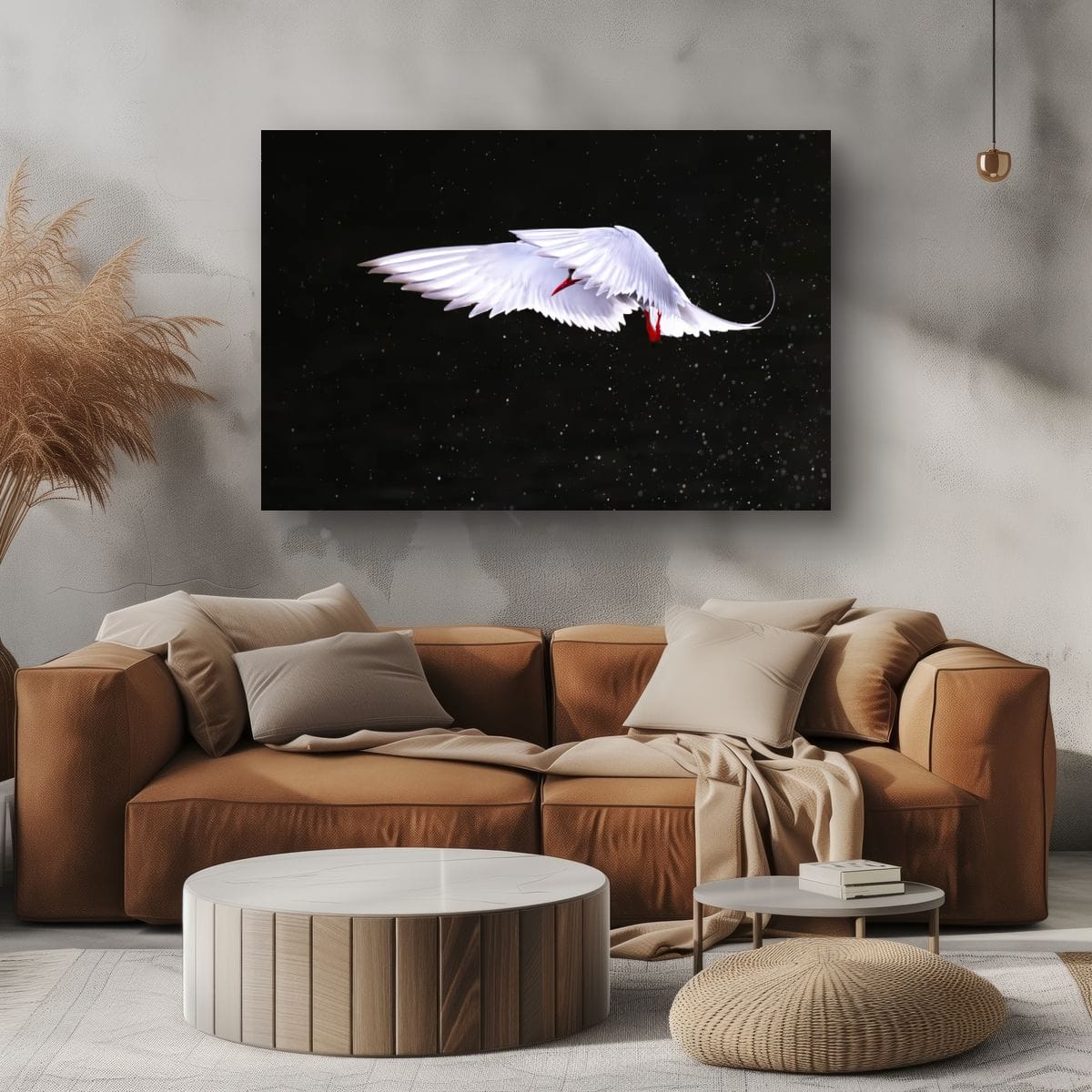 Winged Embrace. Arctic Tern