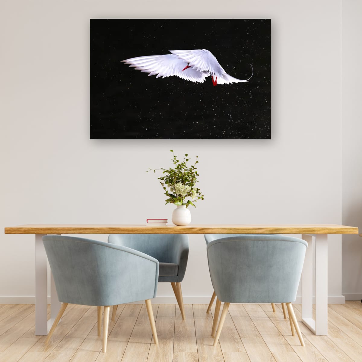 Winged Embrace. Arctic Tern