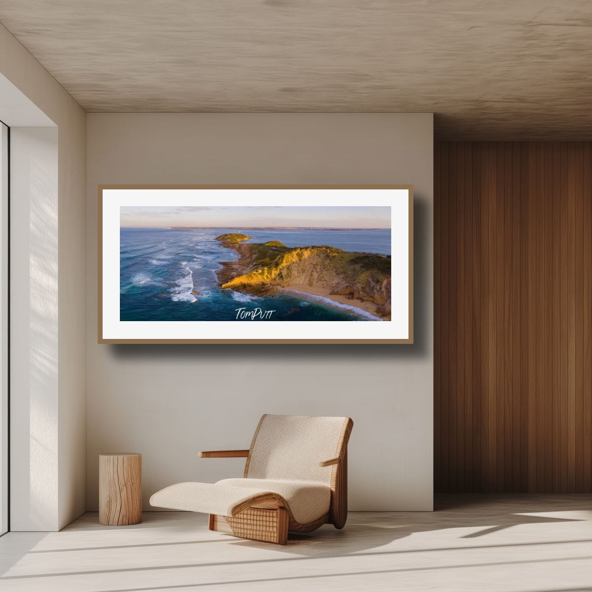 Point Nepean looking towards Pt Lonsdale, Victoria