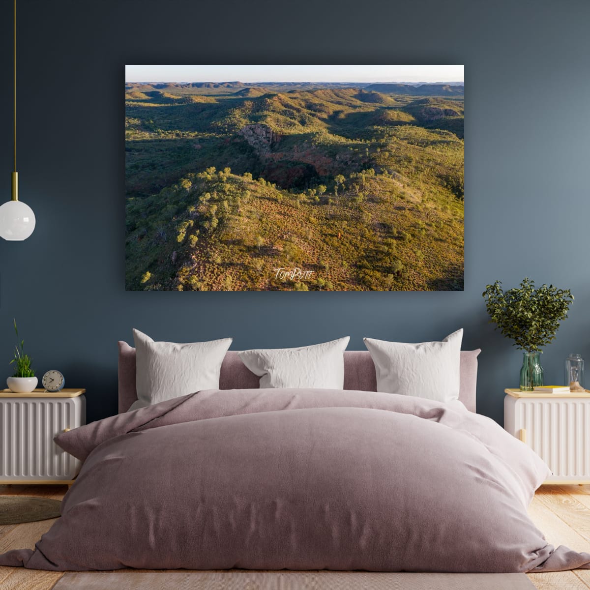 Morning Light on the Hills, Mt Isa