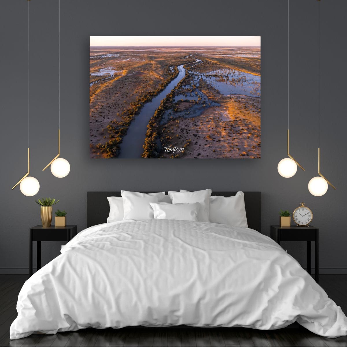 Golden Meander. Simpson Desert
