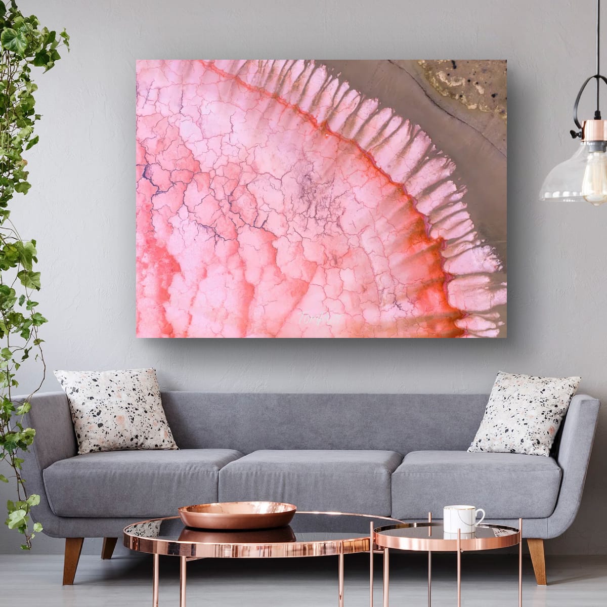 Pink Salt Fringe