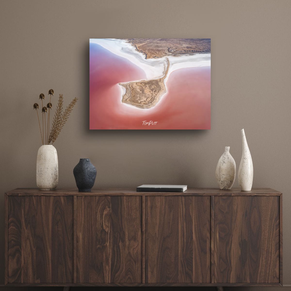 Pink Oasis: Lake Eyre