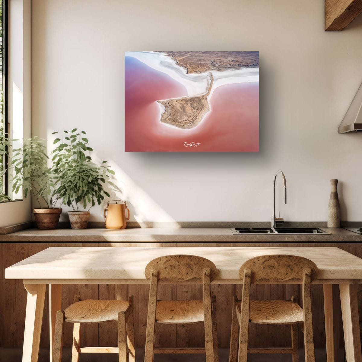 Pink Oasis: Lake Eyre