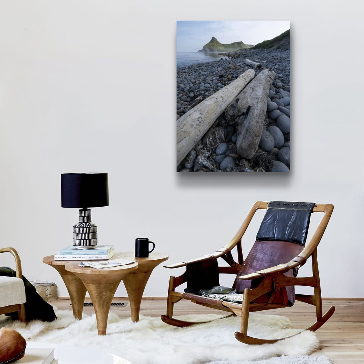Driftwood and Pebbles