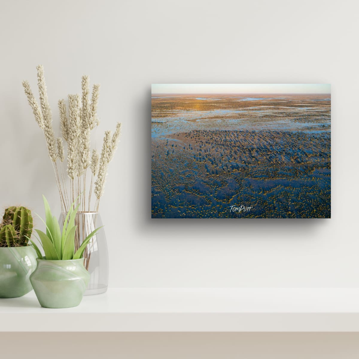 Desert Tides at Dawn. Simpson Desert
