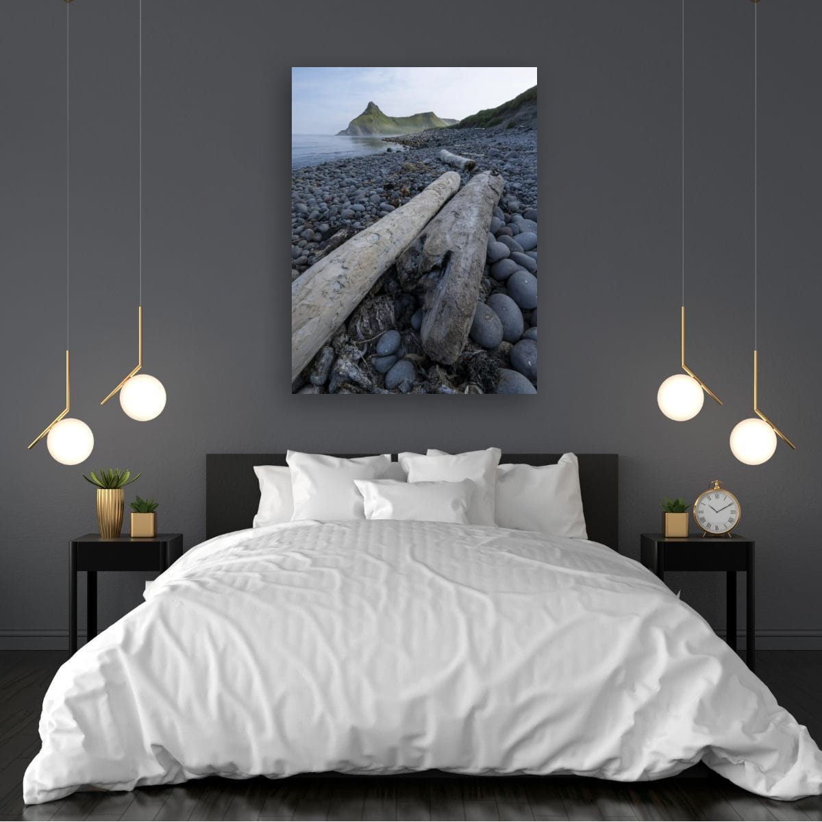 Driftwood and Pebbles