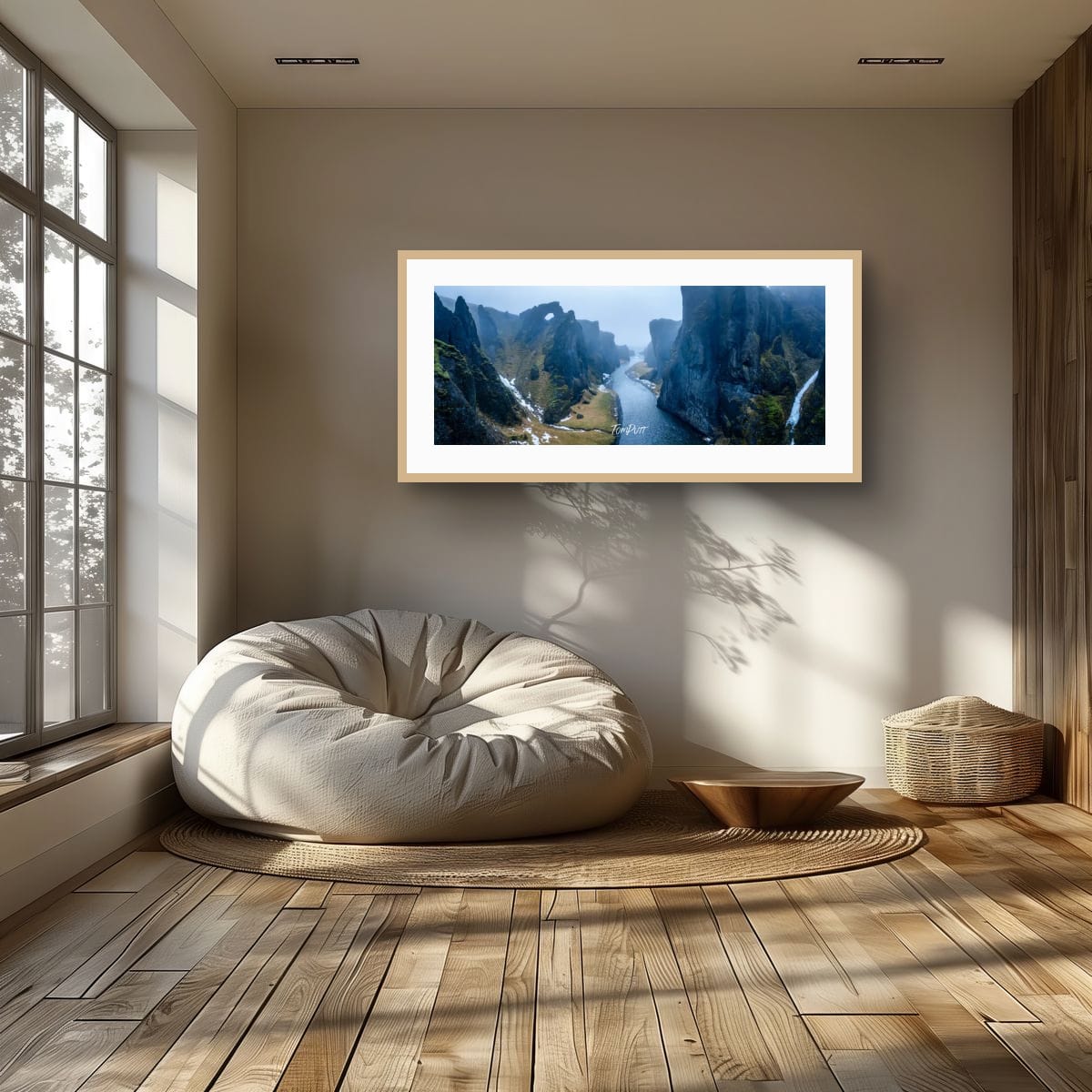 Icelandic Canyon View