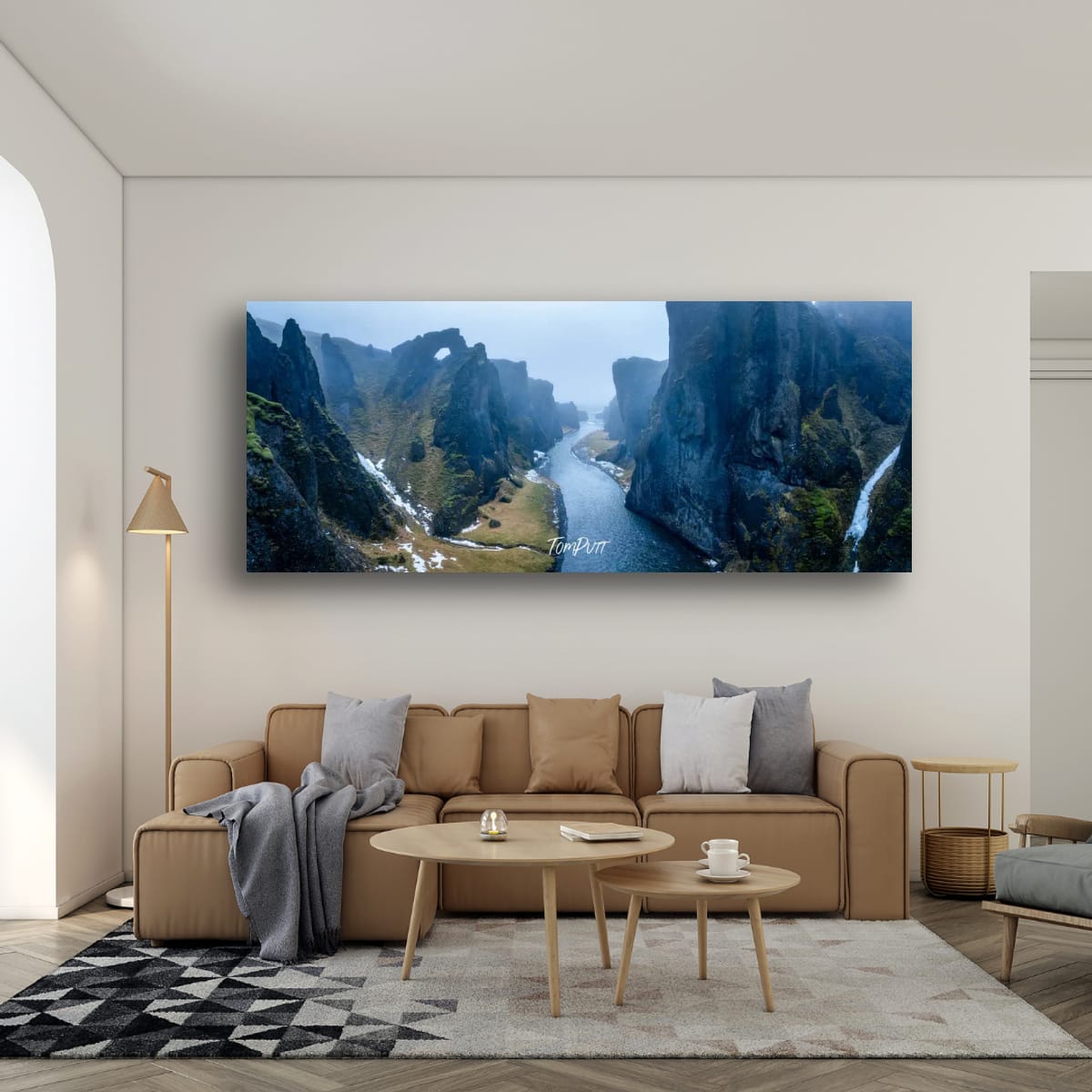 Icelandic Canyon View