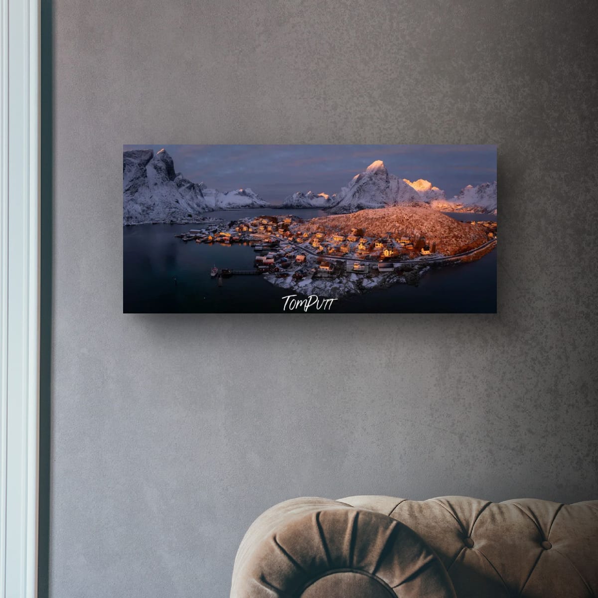 Sunrise at Reine, Lofoten, Norway