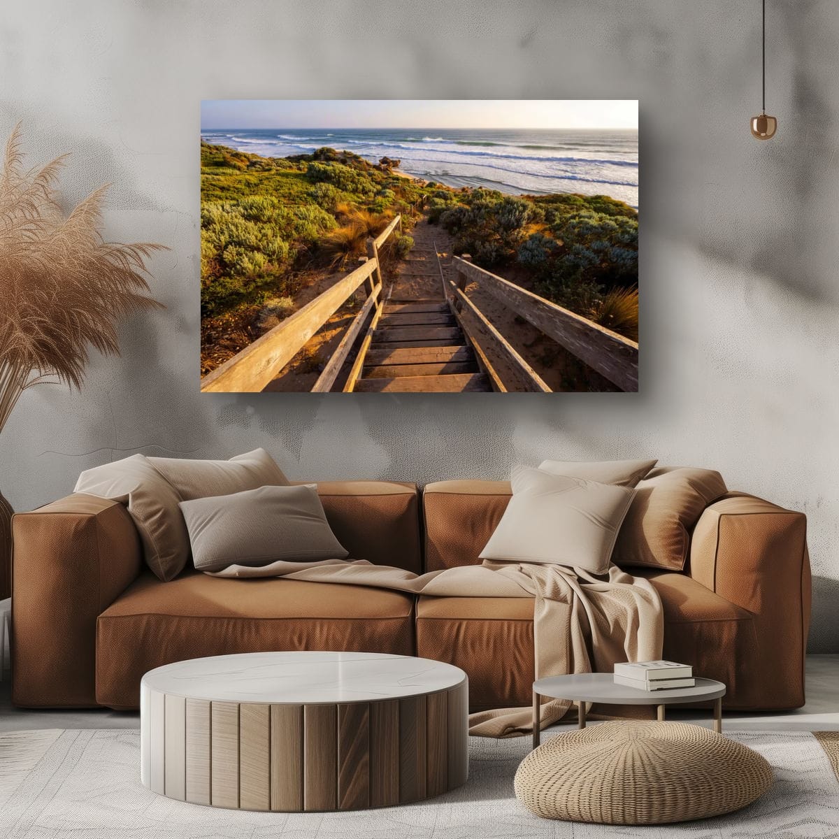 Steps to Montforts Beach, Blairgowrie