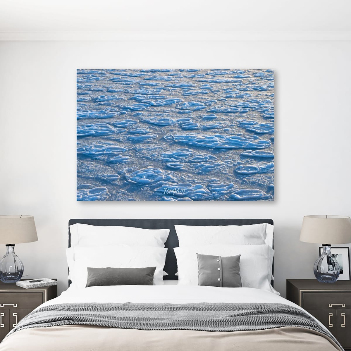 Blue Ice Patterns, Svalbard