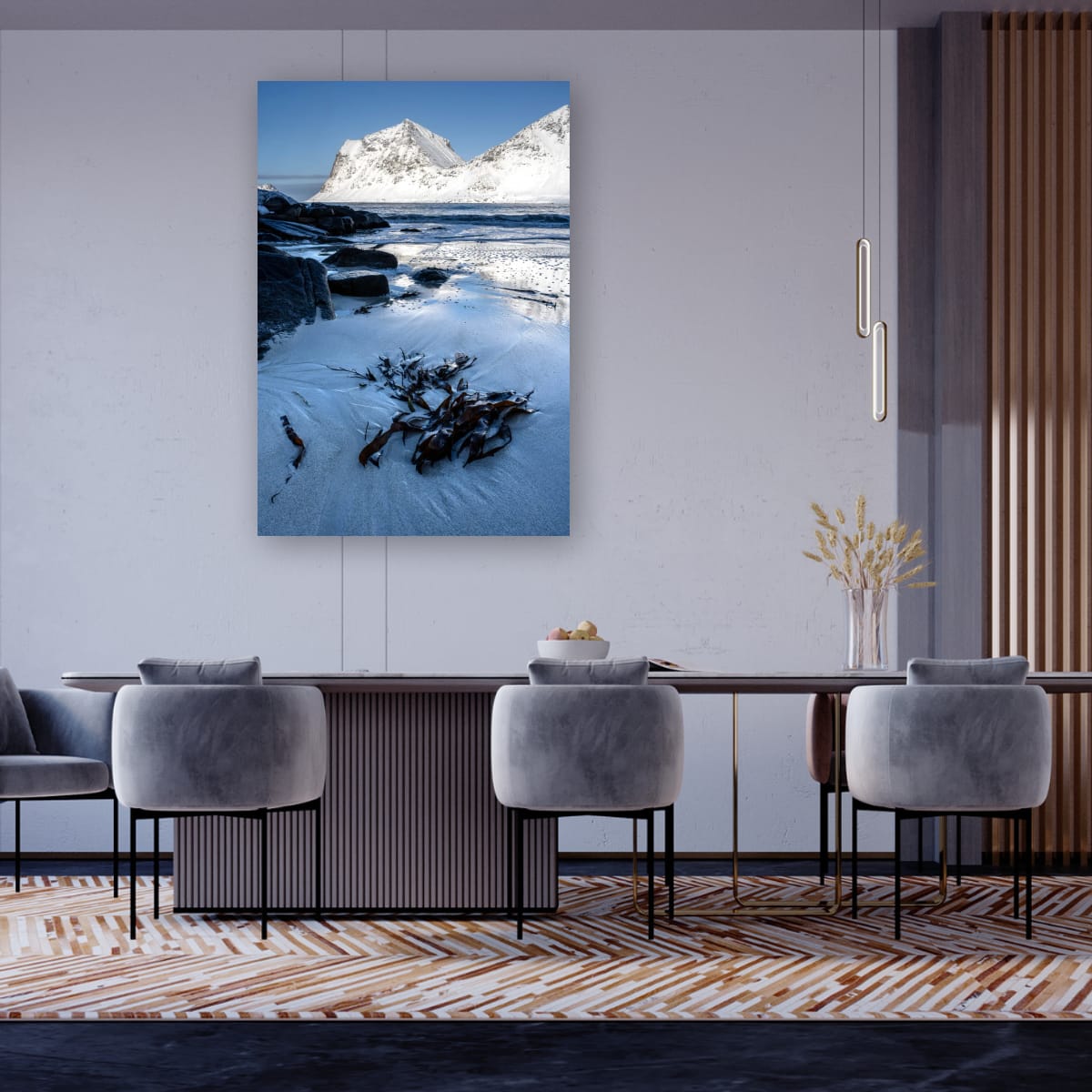 A Winters Beach Tale, Lofoten