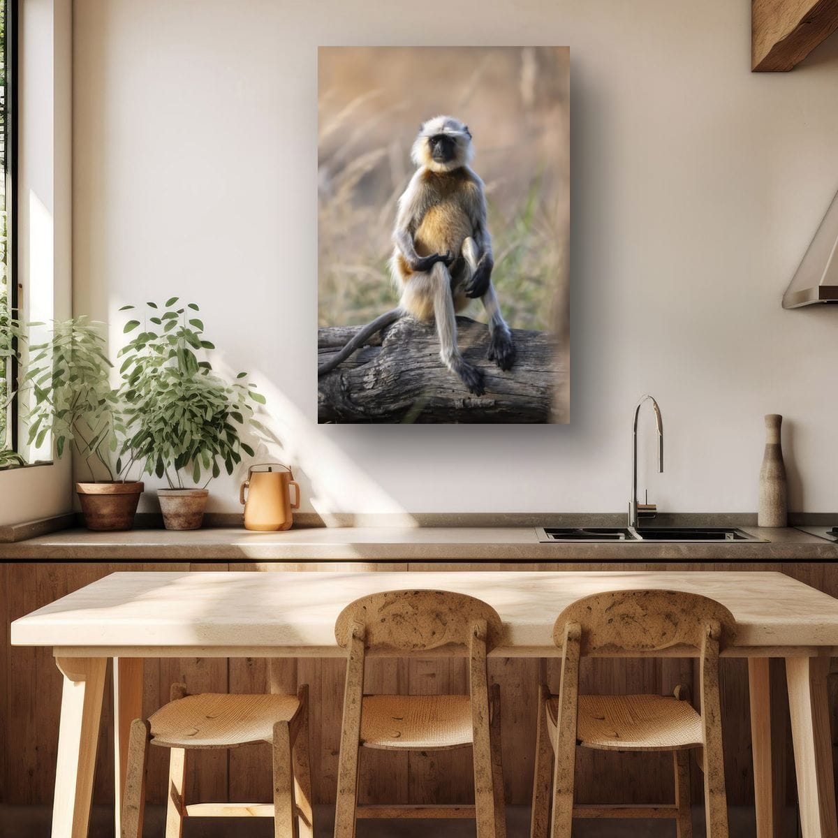 Curious Monkey, India