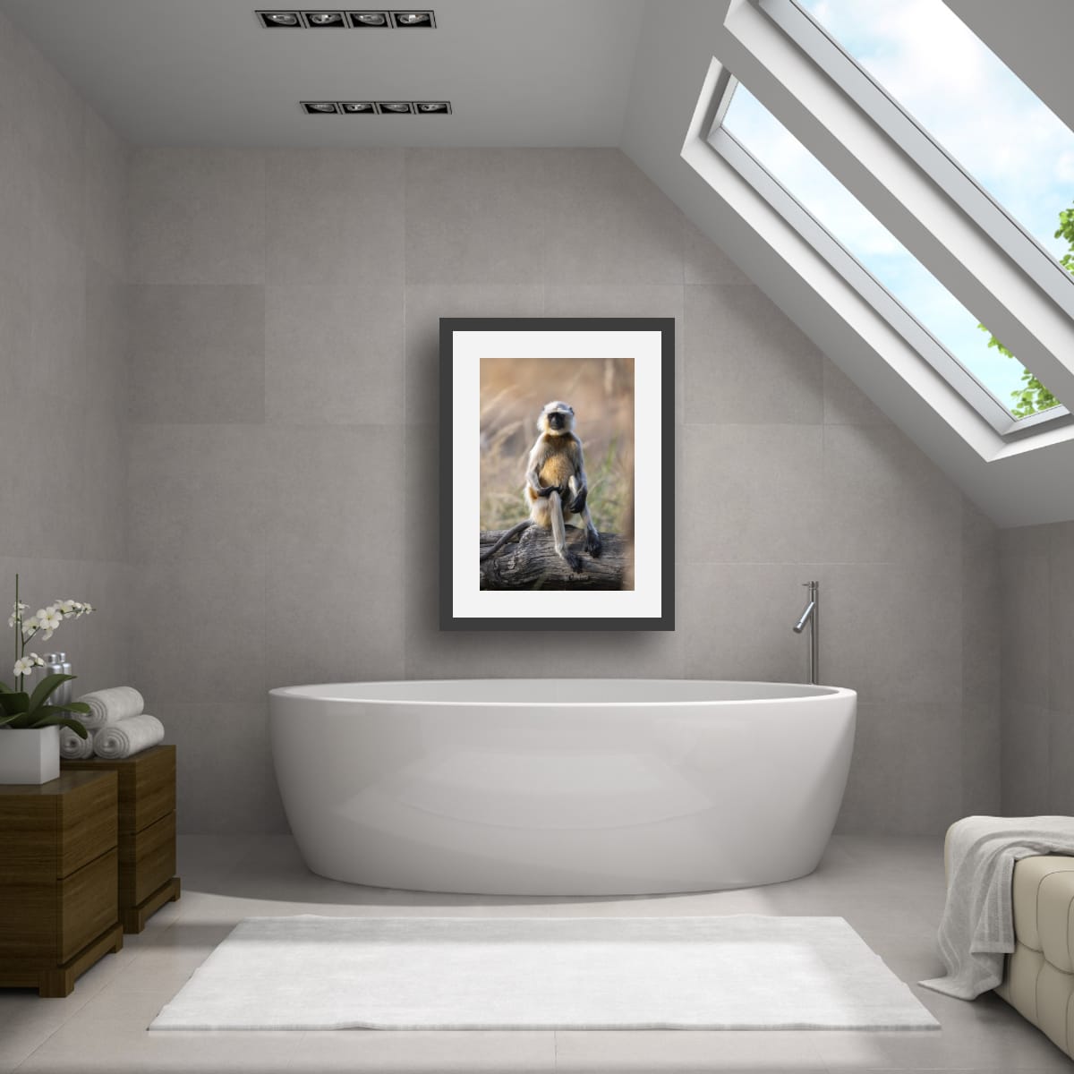 Curious Monkey, India