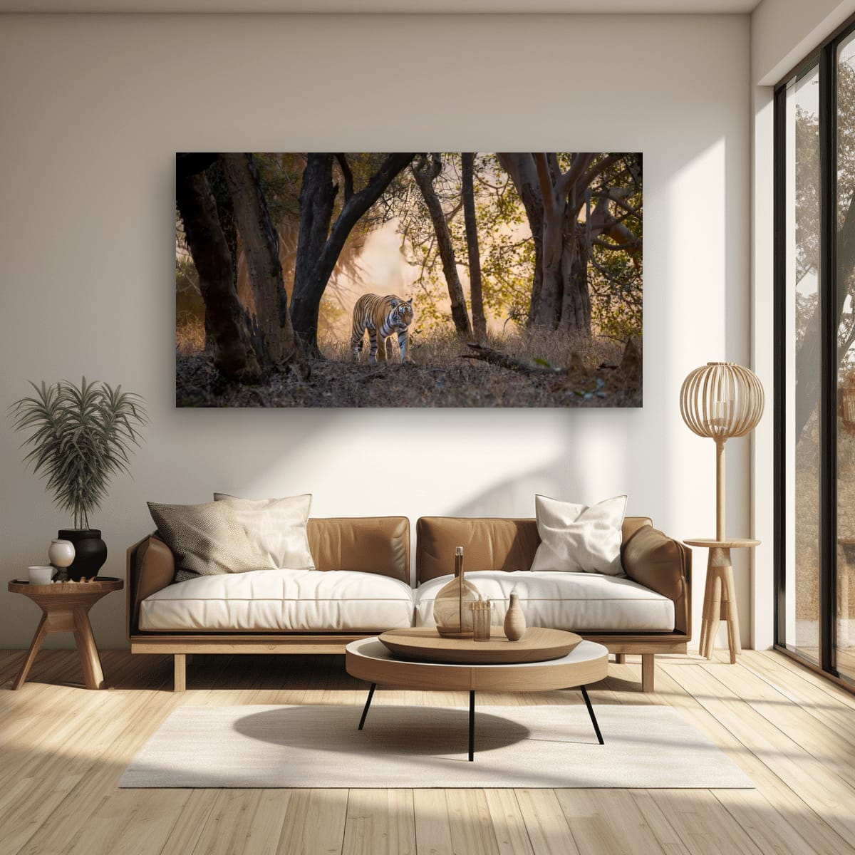 Tiger in the Mist, India