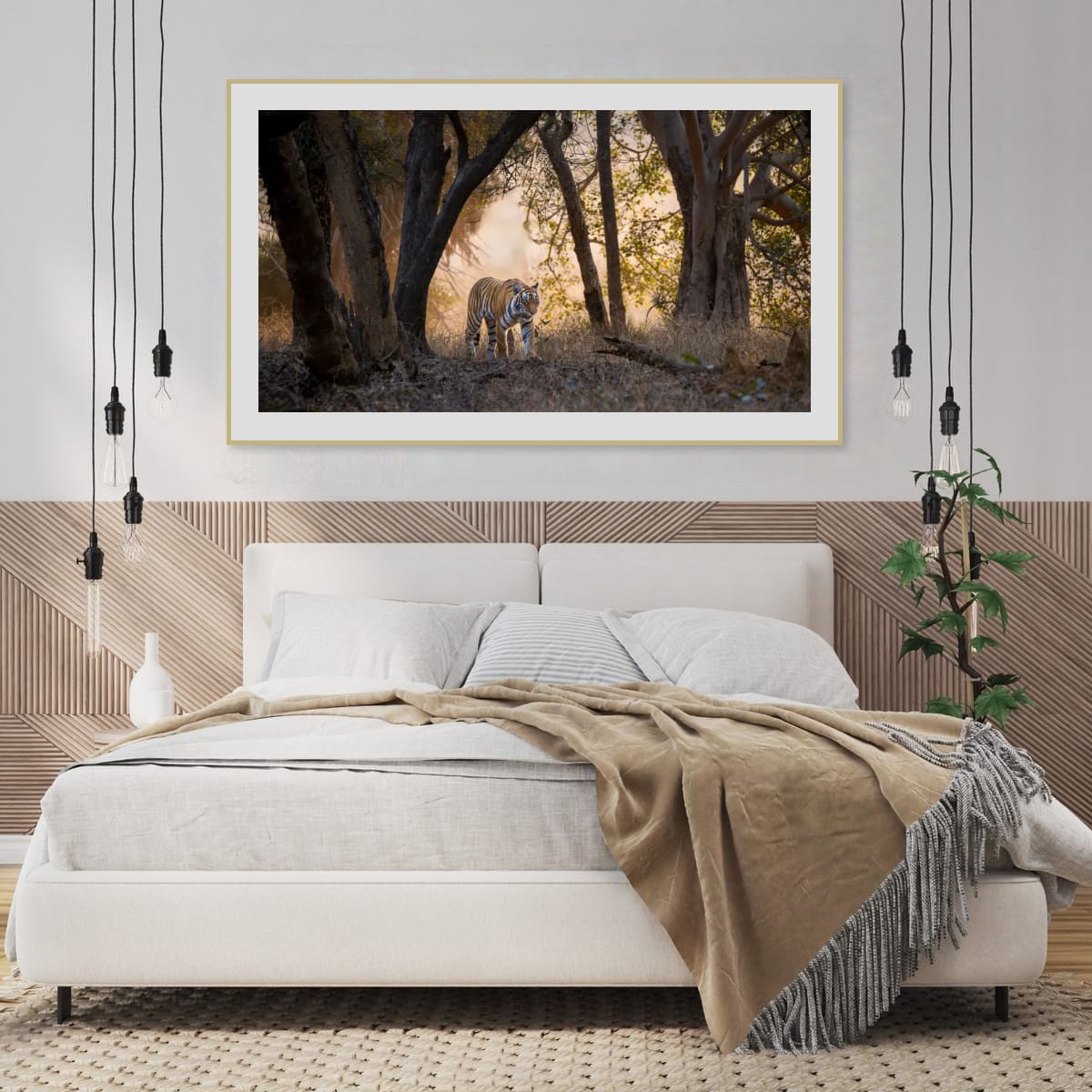 Tiger in the Mist, India