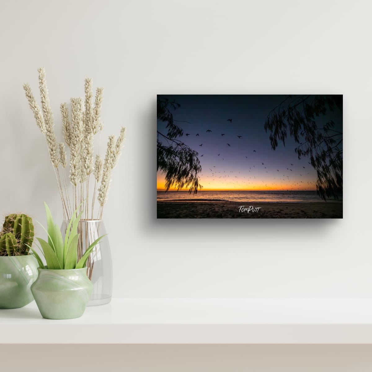 Island Sunset Flight