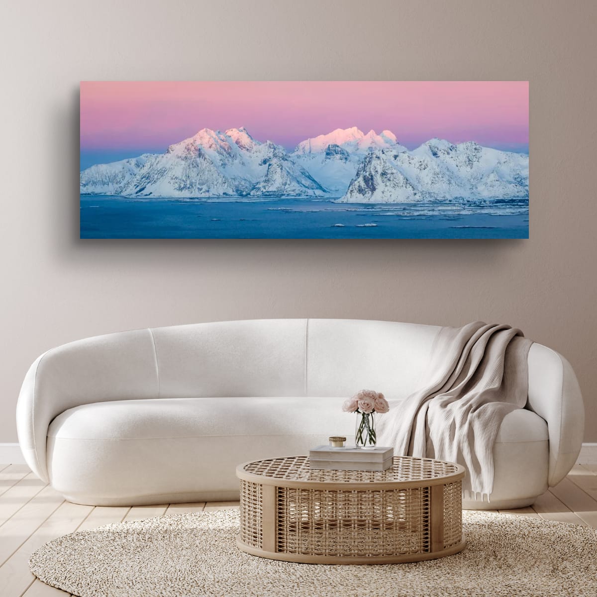 Lofoten Dusk Panorama