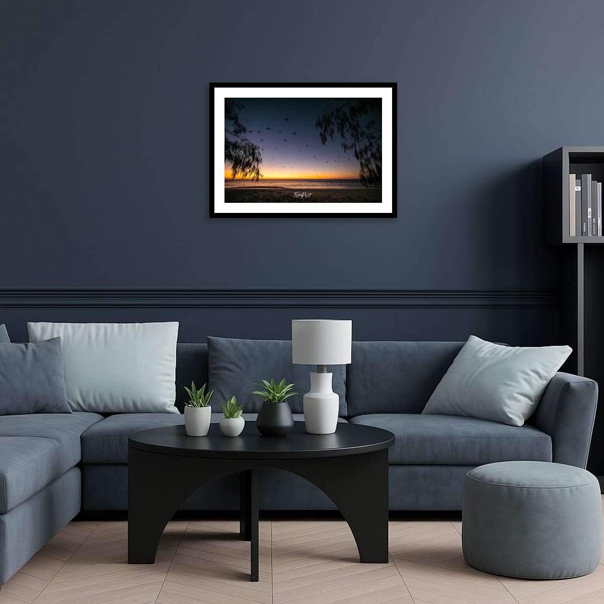 Island Sunset Flight