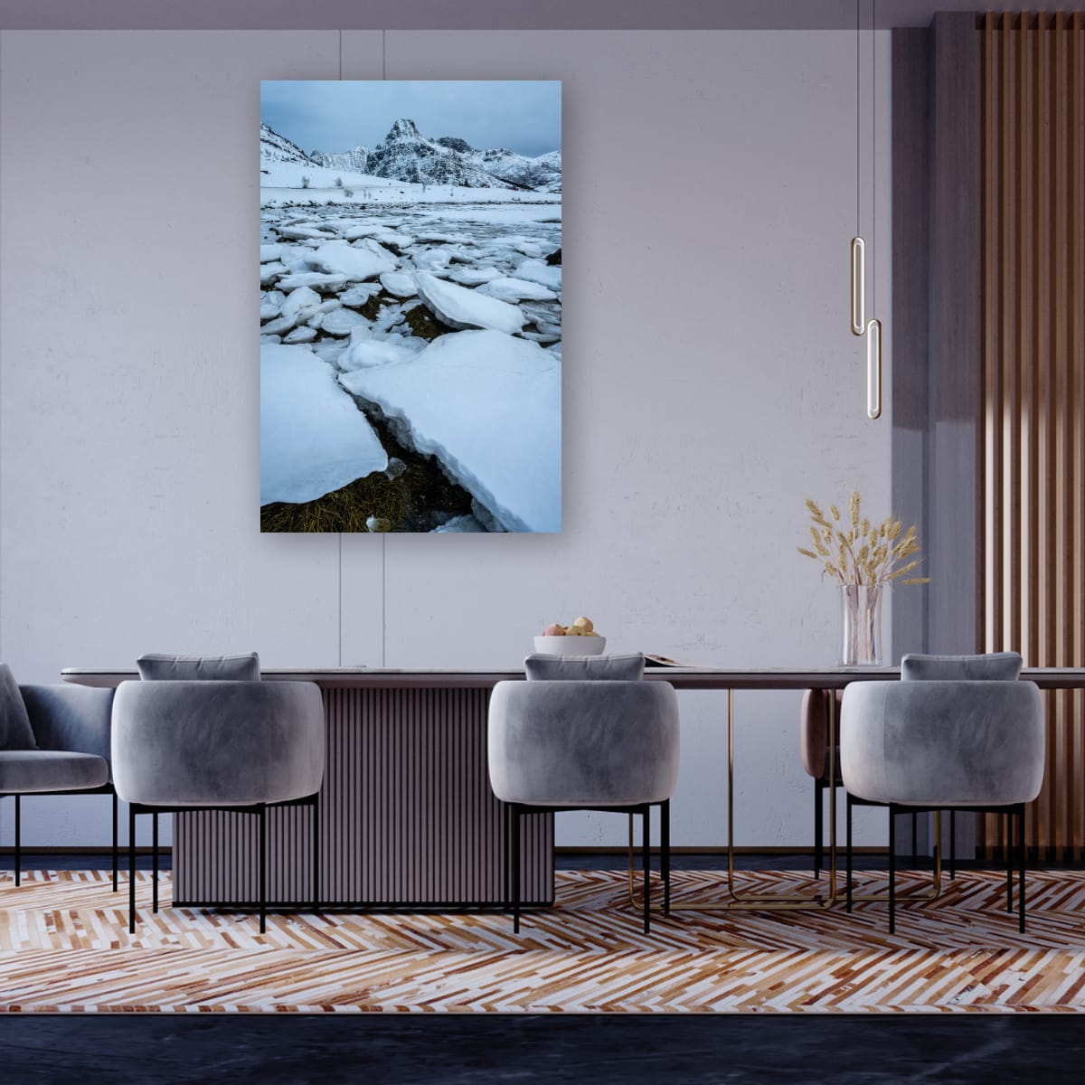 Shattered Ice Drift, Lofoten