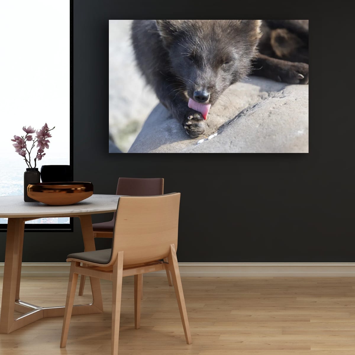 A Gentle Moment: Arctic Fox