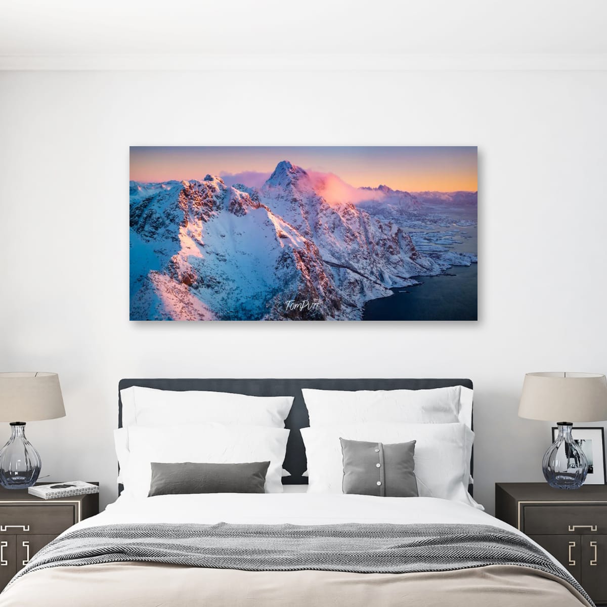 Sunset Peaks, Lofoten