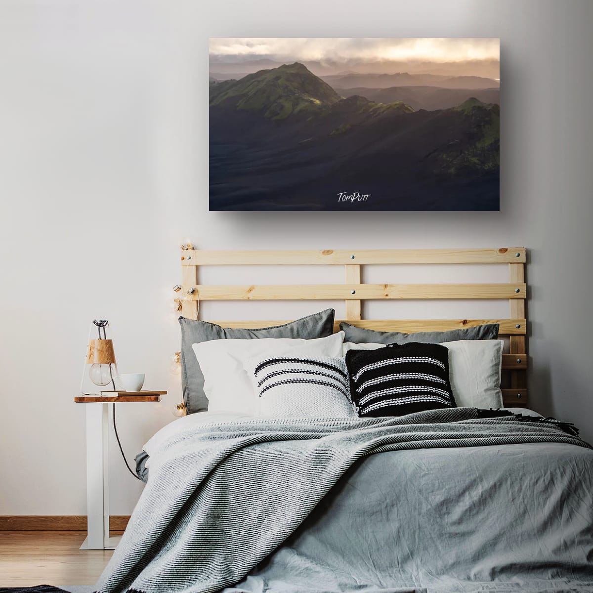 Green Peaks, Dark Valleys, Iceland