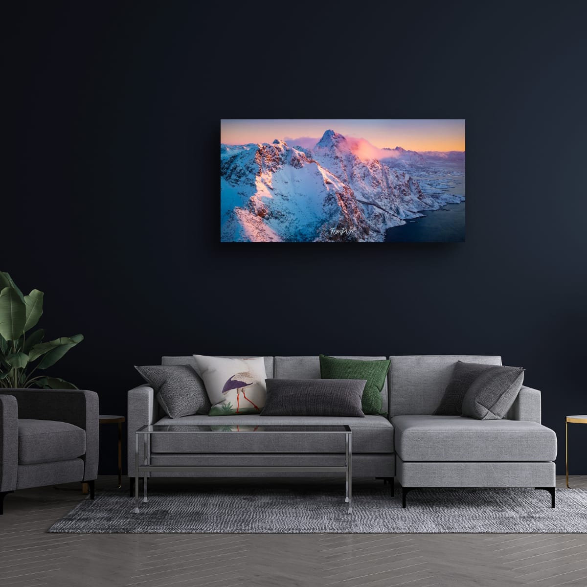 Sunset Peaks, Lofoten