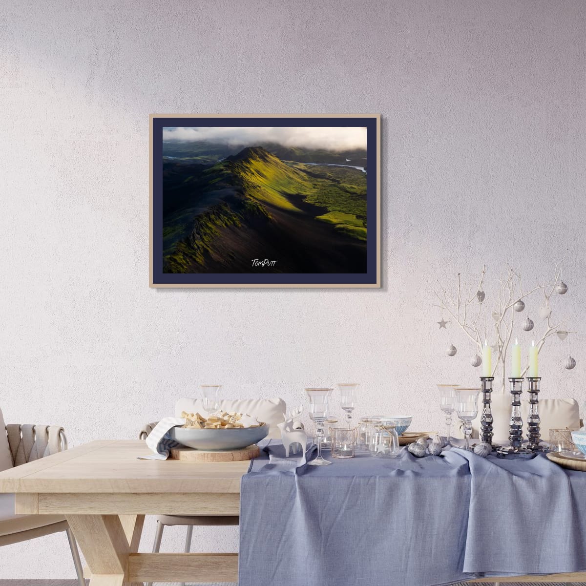 A Sweep of Green, Iceland