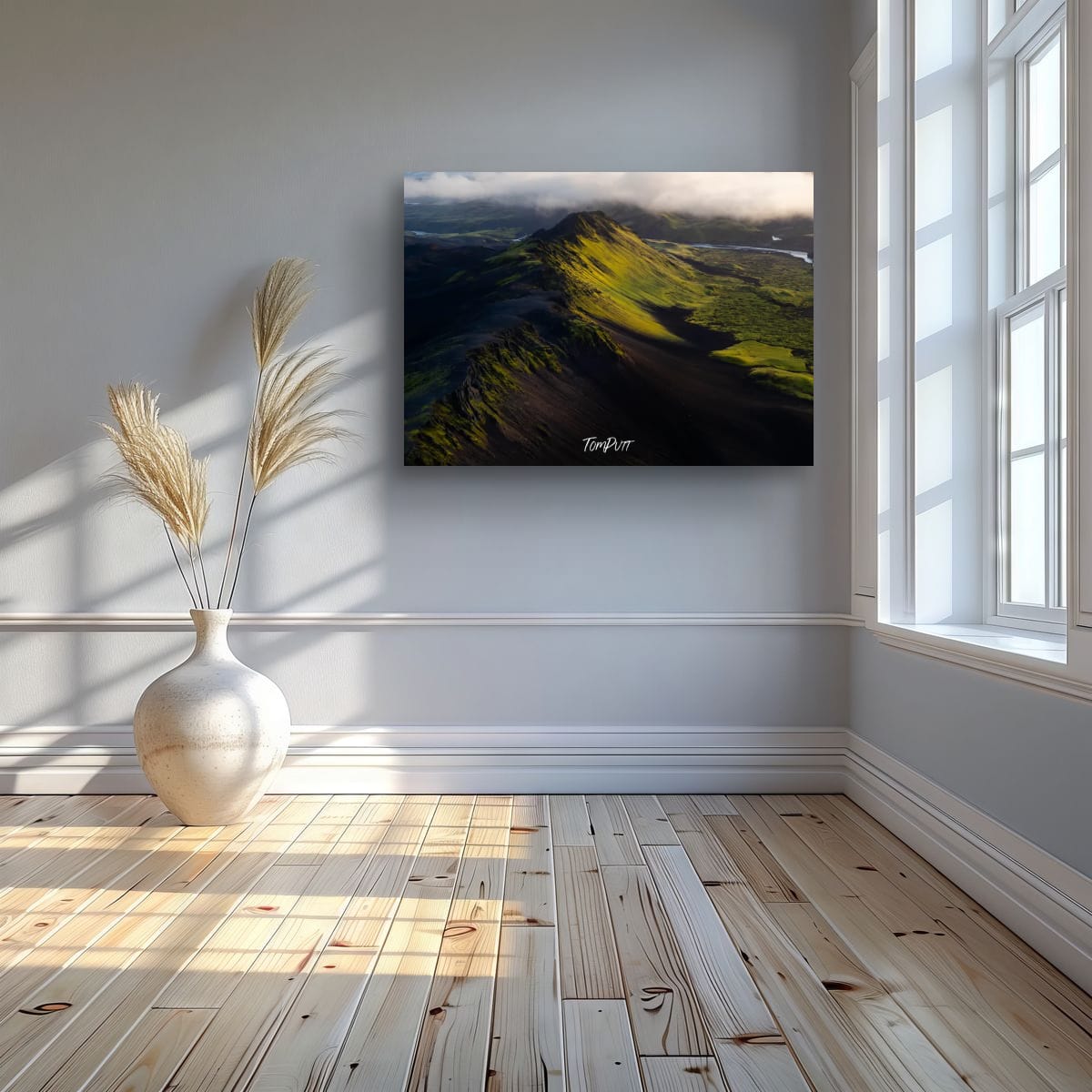 A Sweep of Green, Iceland