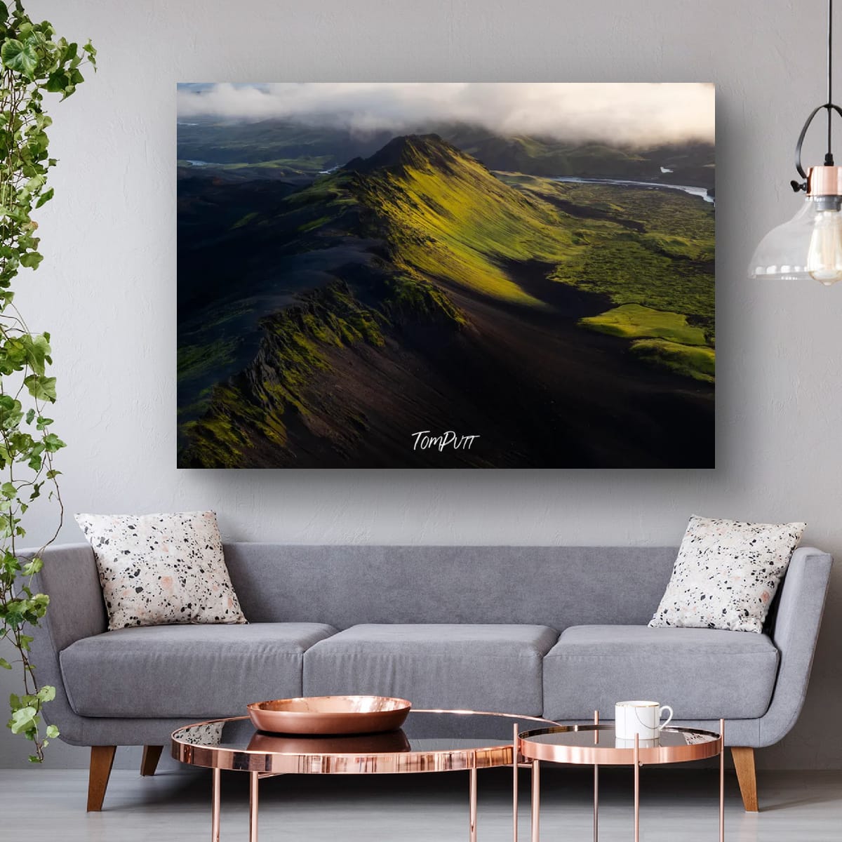 A Sweep of Green, Iceland