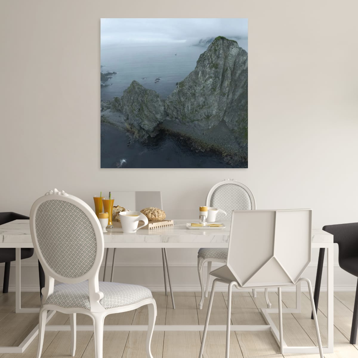 Low Clouds, High Stones