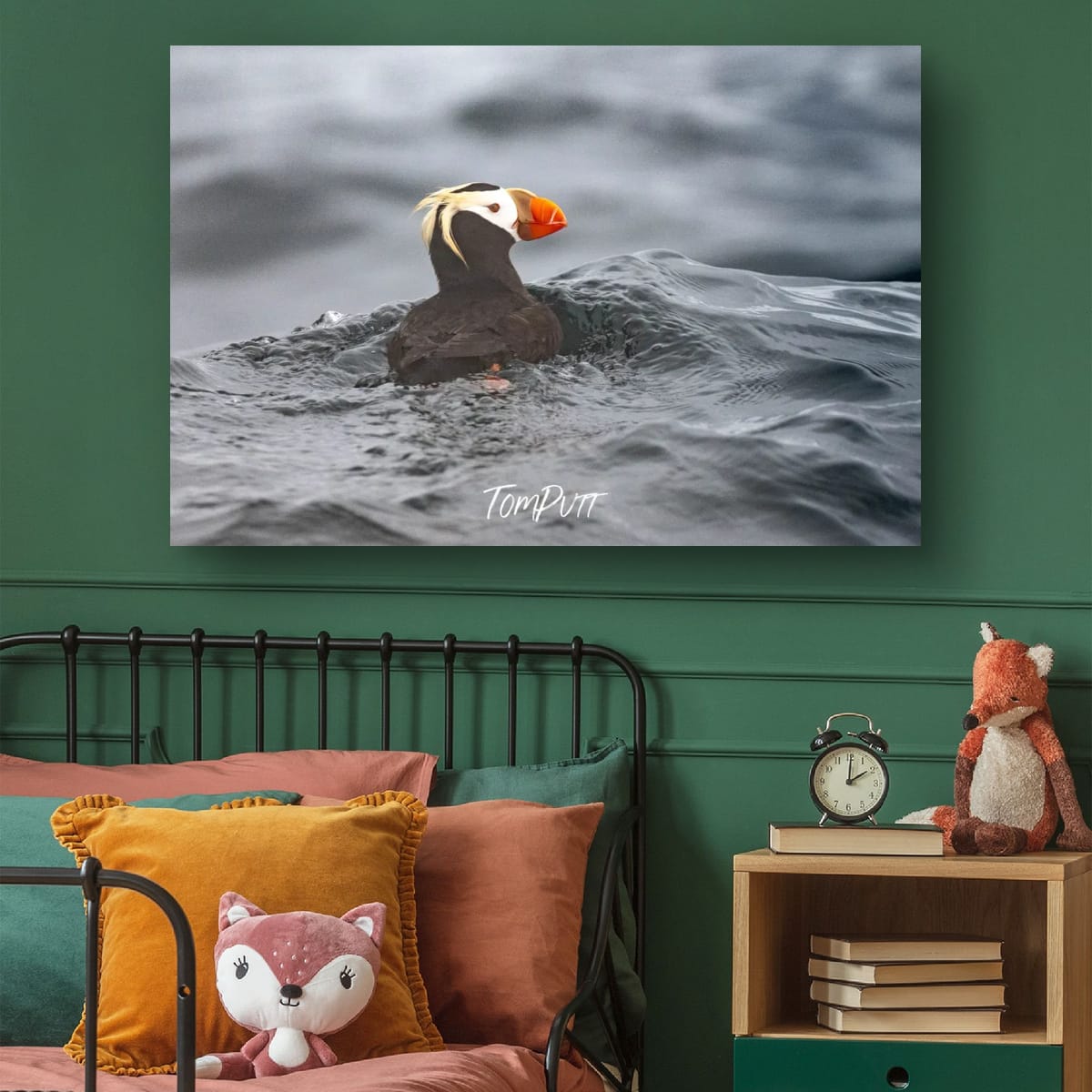A Quiet Moment: Tufted Puffin