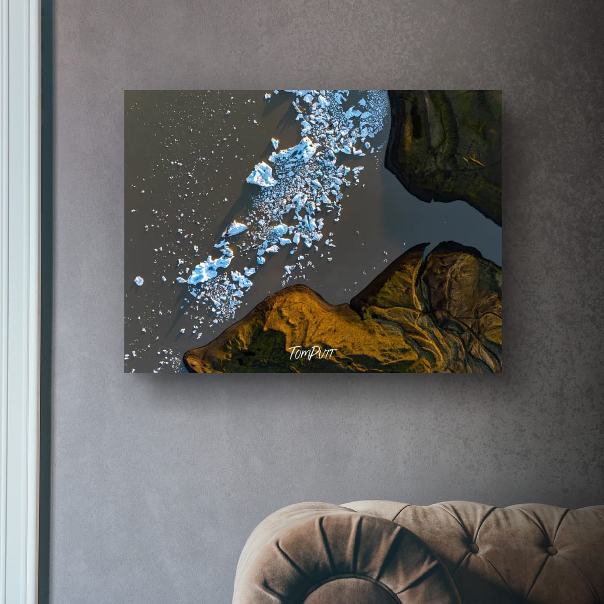 Glacial Abstract, Iceland