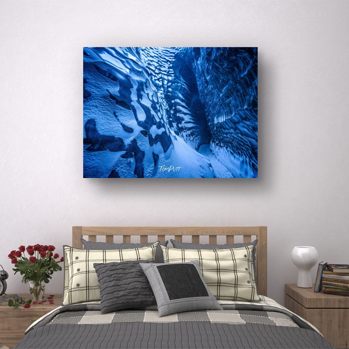 Frozen Blue Landscape, Iceland