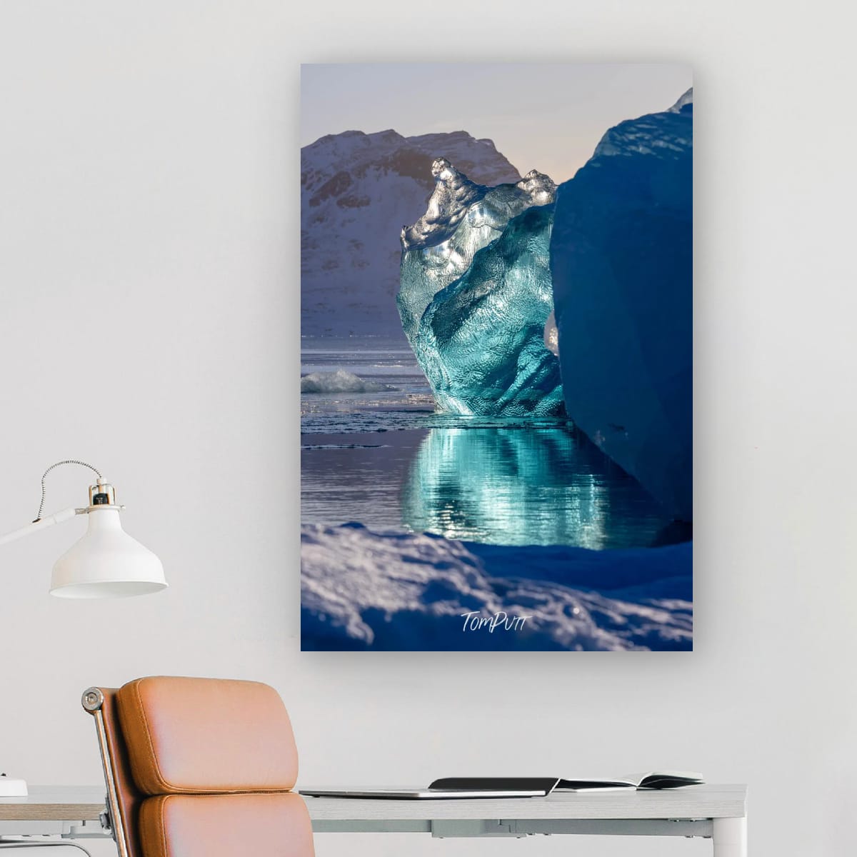 Icy Reflection, Svalbard